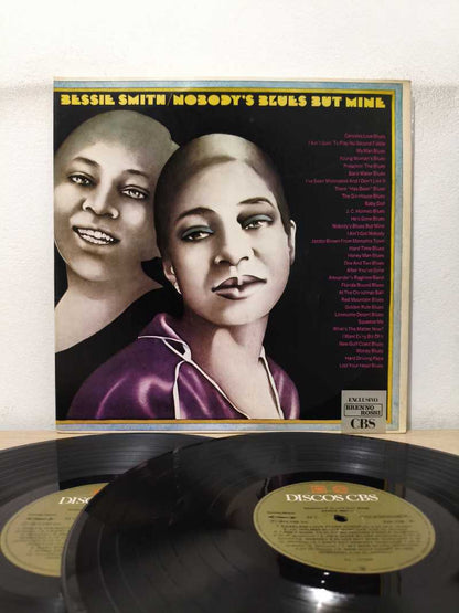 Lp Vinil Bessie Smith Nobody's Blues But Mine Duplo