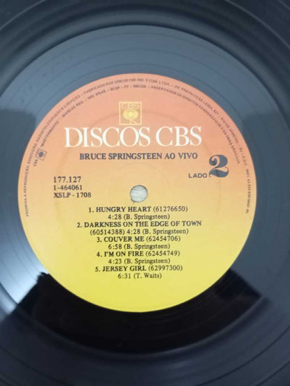 Lp Vinil Bruce Springsteen Ao Vivo