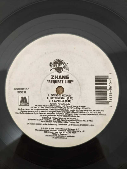 Lp Vinil Zhané Request Line Importado