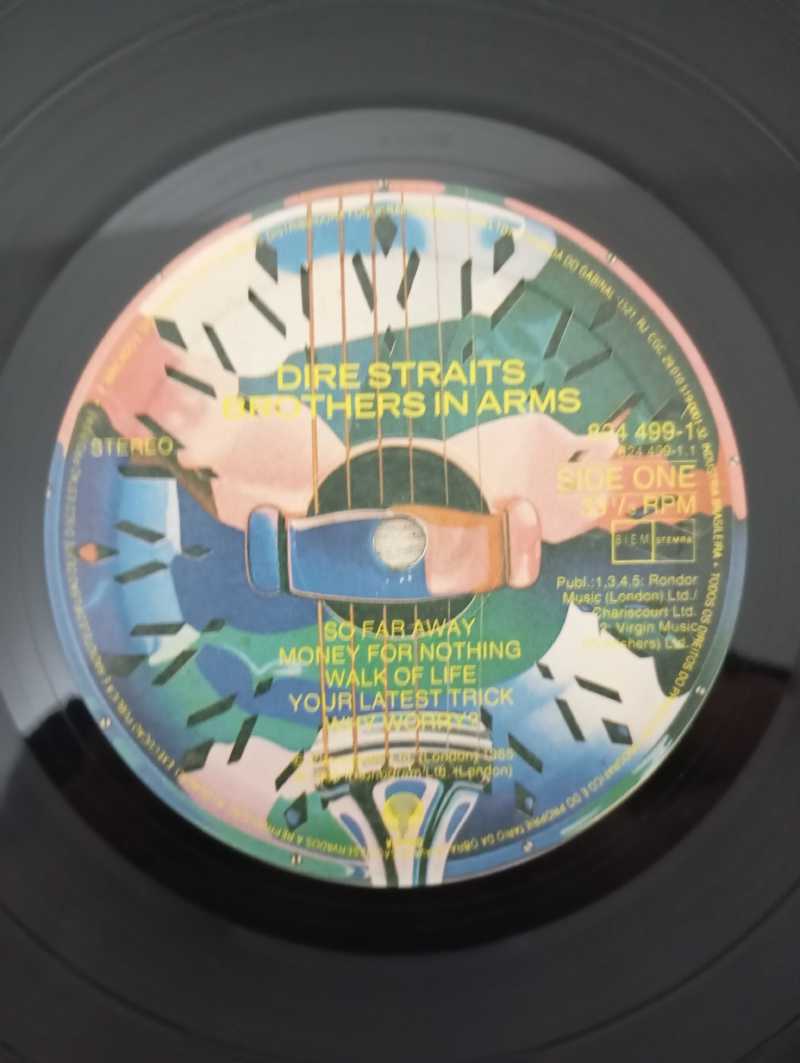 Lp Vinil Dire Straits Brothers In Arms Com Encarte
