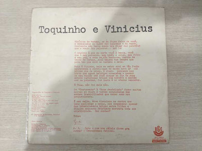 Lp Vinil Toquinho & Vinicius