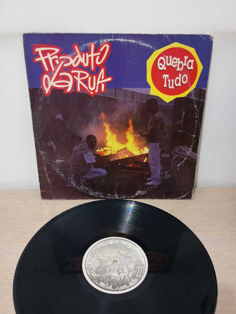 Lp Vinil Produto Da Rua Quebra Tudo