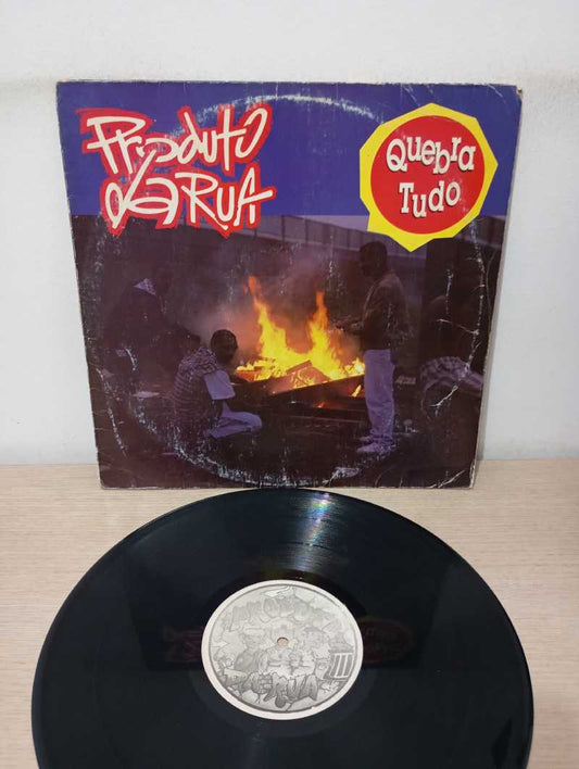 Lp Vinil Produto Da Rua Quebra Tudo