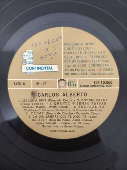 Lp Vinil Carlos Alberto 1971