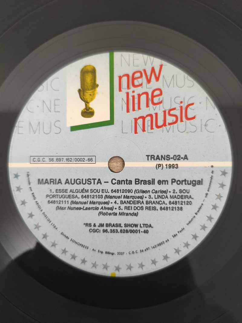 Lp Vinil Maria Augusta 1993