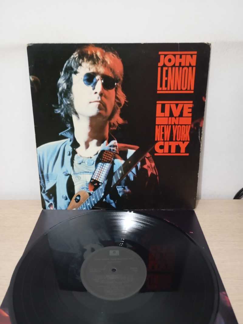 Lp Vinil John Lennon Live In New York City Com Encarte