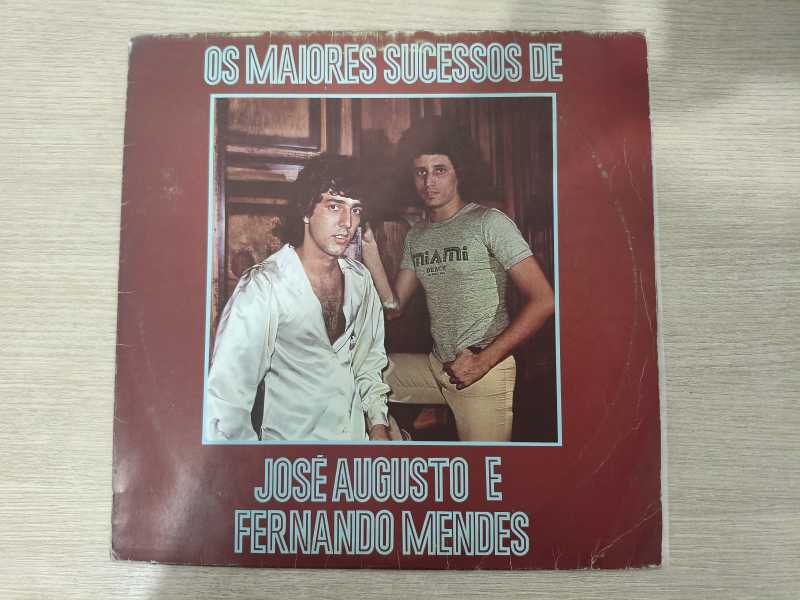 Lp Vinil José Augusto & Fernando Mendes Maiores Sucessos de
