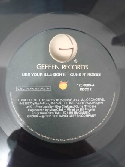 Lp Vinil Guns N Roses Use Your Illusion II Duplo C Encarte