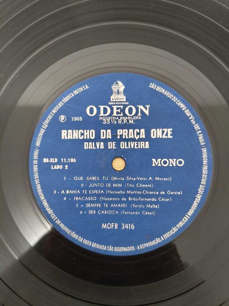 Lp Vinil Dalva De Oliveira Rancho Da Praça Onze