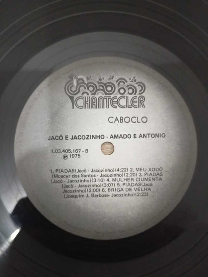 Lp Vinil Jaco e Jacozinho Amado e Antonio