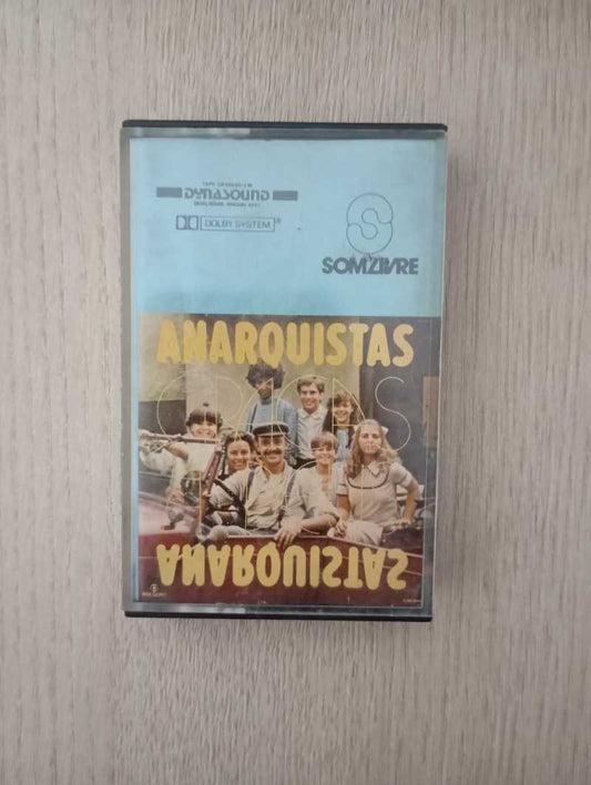 Fita K7 Cassete Anarquistas Graças a Deus