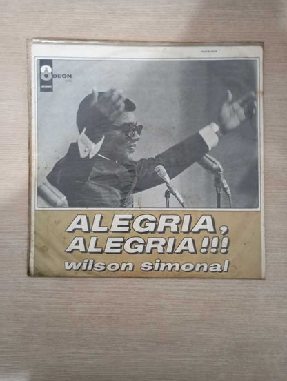Lp Vinil Wilson Simonal Alegria, Alegria !!!