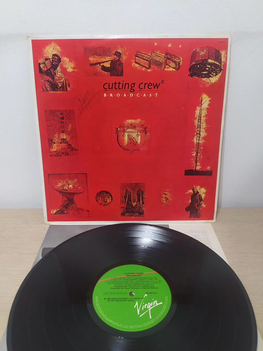 Lp Vinil Cutting Crew Broadcast Com Encarte