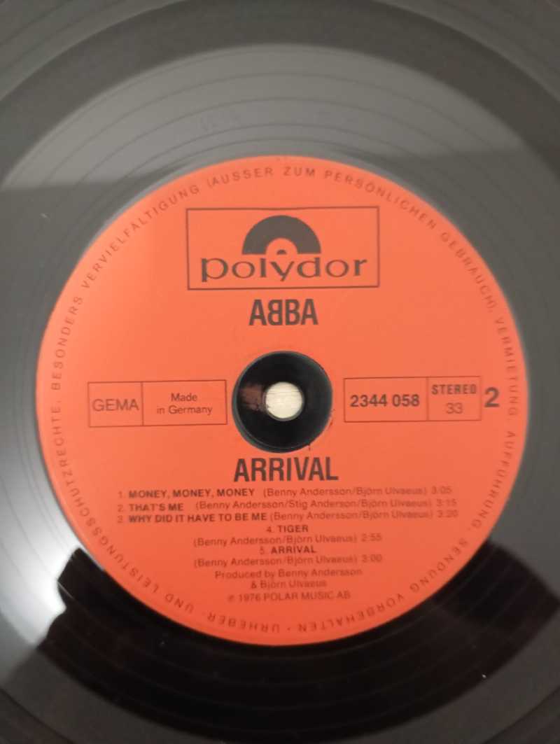 Lp Vinil ABBA Arrival Com Encarte Importado