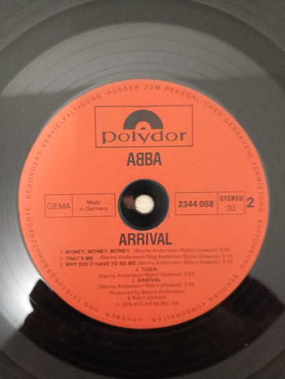 Lp Vinil ABBA Arrival Com Encarte Importado