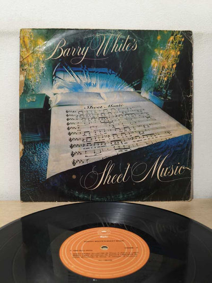 Lp Vinil Barry White Sheet Music