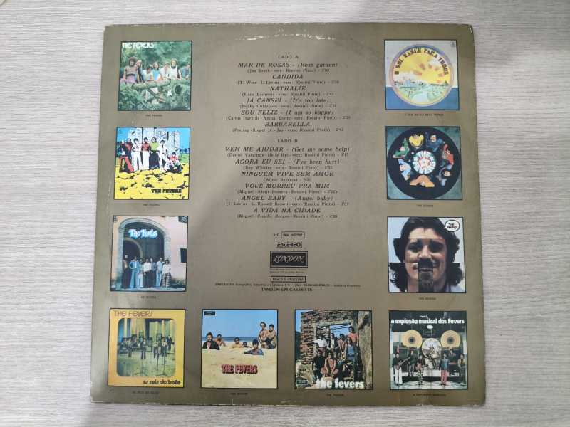 Lp Vinil The Fevers Sucessos De Ouro
