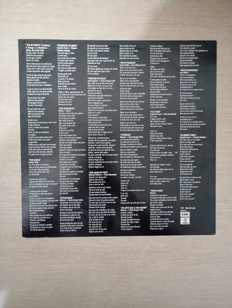 Lp Vinil José Augusto Vivências Com Encarte