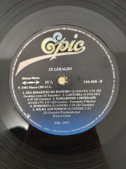 Lp Vinil Zé Geraldo zZé Geraldo