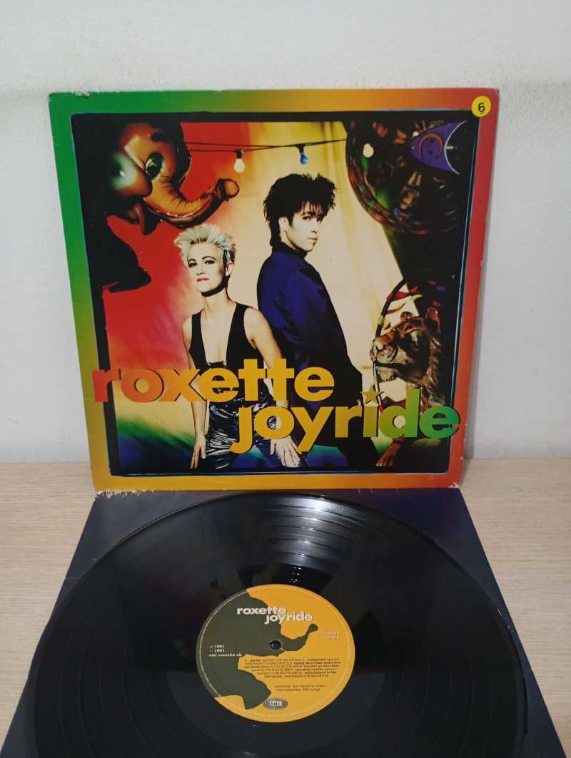 Lp Vinil Roxette Joyride Com Encarte