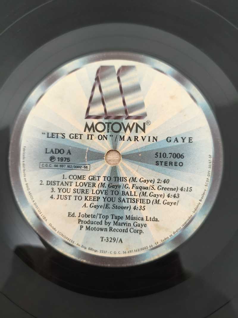 Lp Vinil Marvin Gaye Let's Get It On