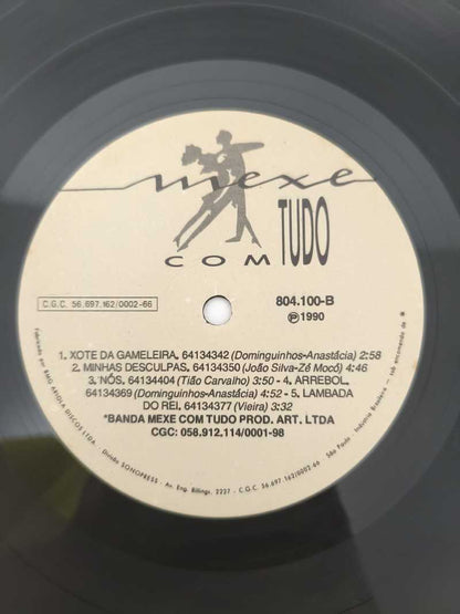 Lp Vinil Mexe Com Tudo 1990 Com Encarte