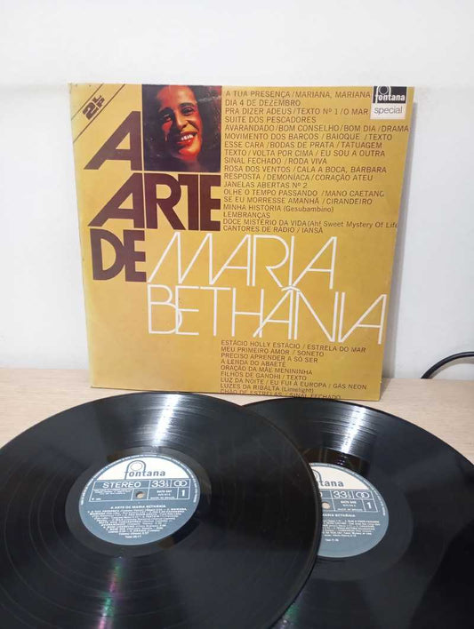 Lp Vinil Maria Bethânia A Arte De Maria Bethânia Duplo