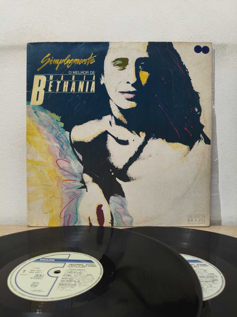Lp Vinil Maria Bethânia Simplesmente O melhor de Duplo