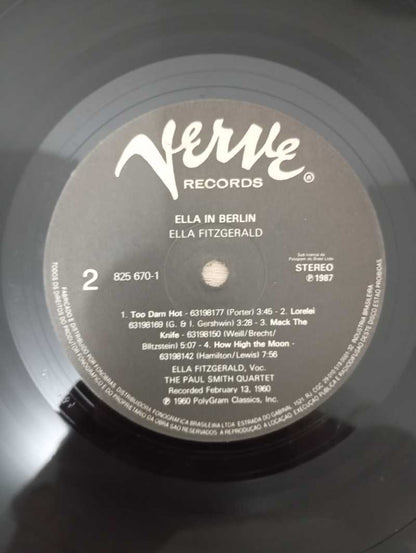 Lp Vinil Ella Fitzgerald Mack The Knife - Ella In Berlin