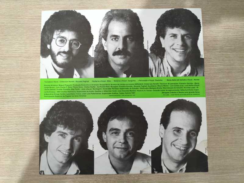 Lp Vinil Roupa Nova Herança Com Encarte