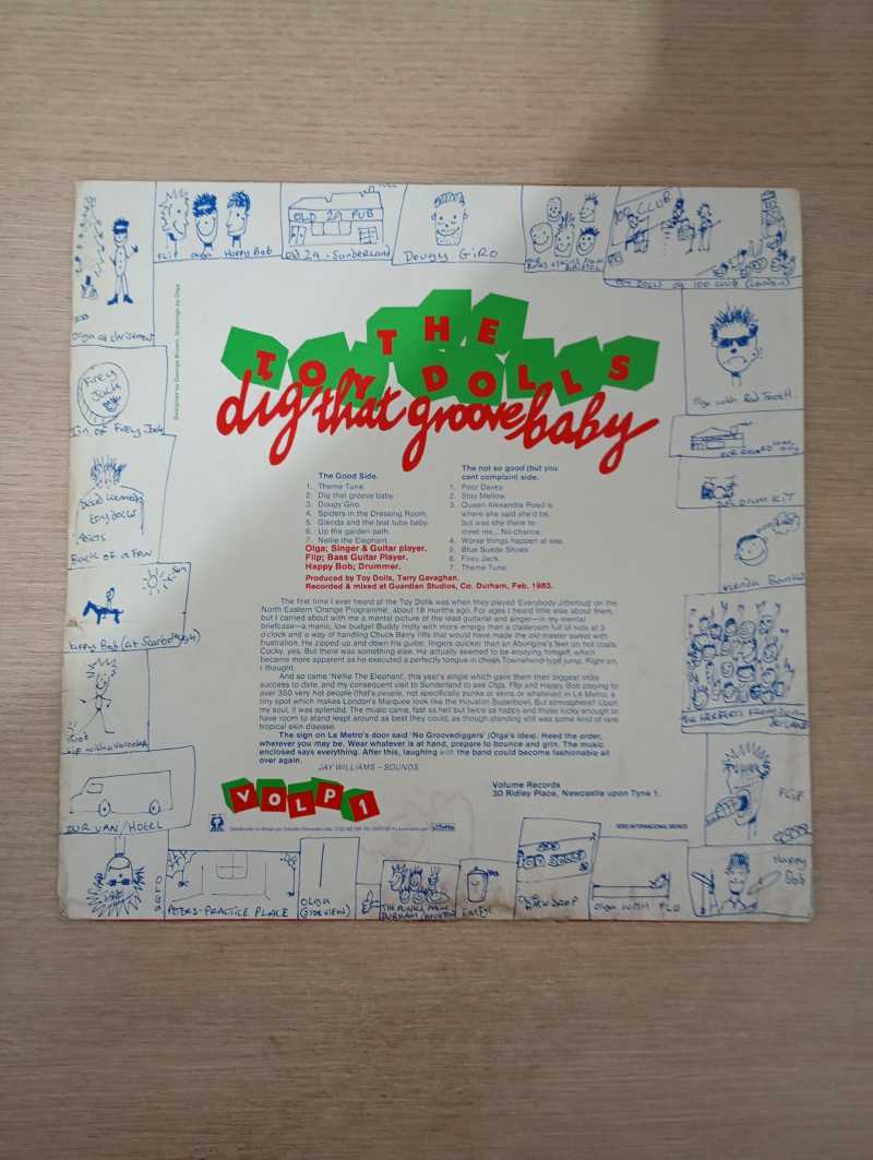 Lp Vinil Toy Dolls Dig That Groove Baby