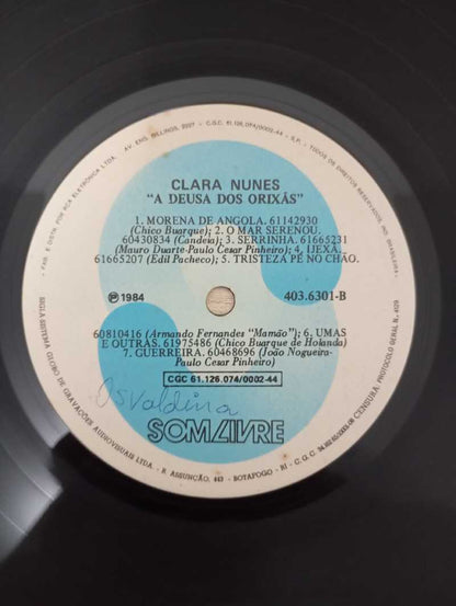 Lp Vinil Clara Nunes A Deusa Dos Orixás