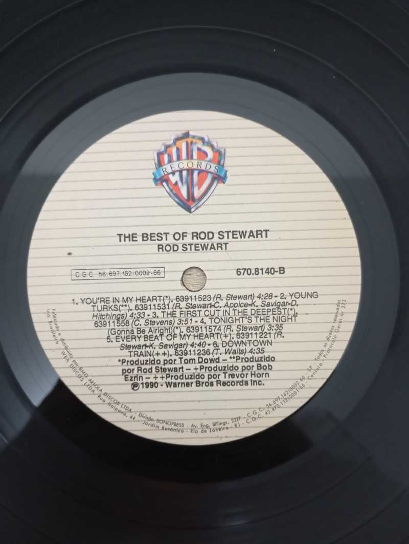 Lp Vinil Rod Stewart The Best Of Rod Stewart