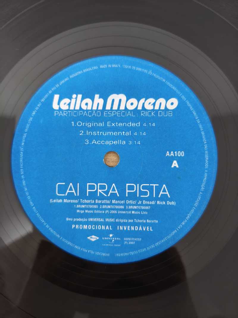 Lp Vinil Leilah Moreno Cai pra pista