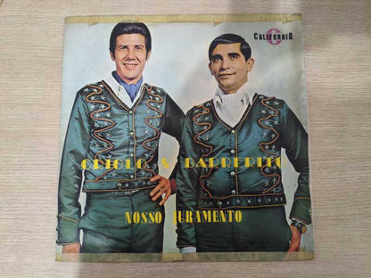 Lp Vinil Criolo e Barrerito Nosso Juramento