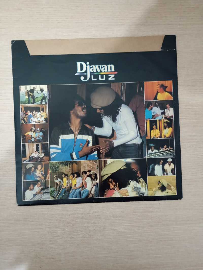 Lp Vinil Djavan Luz Com Encarte