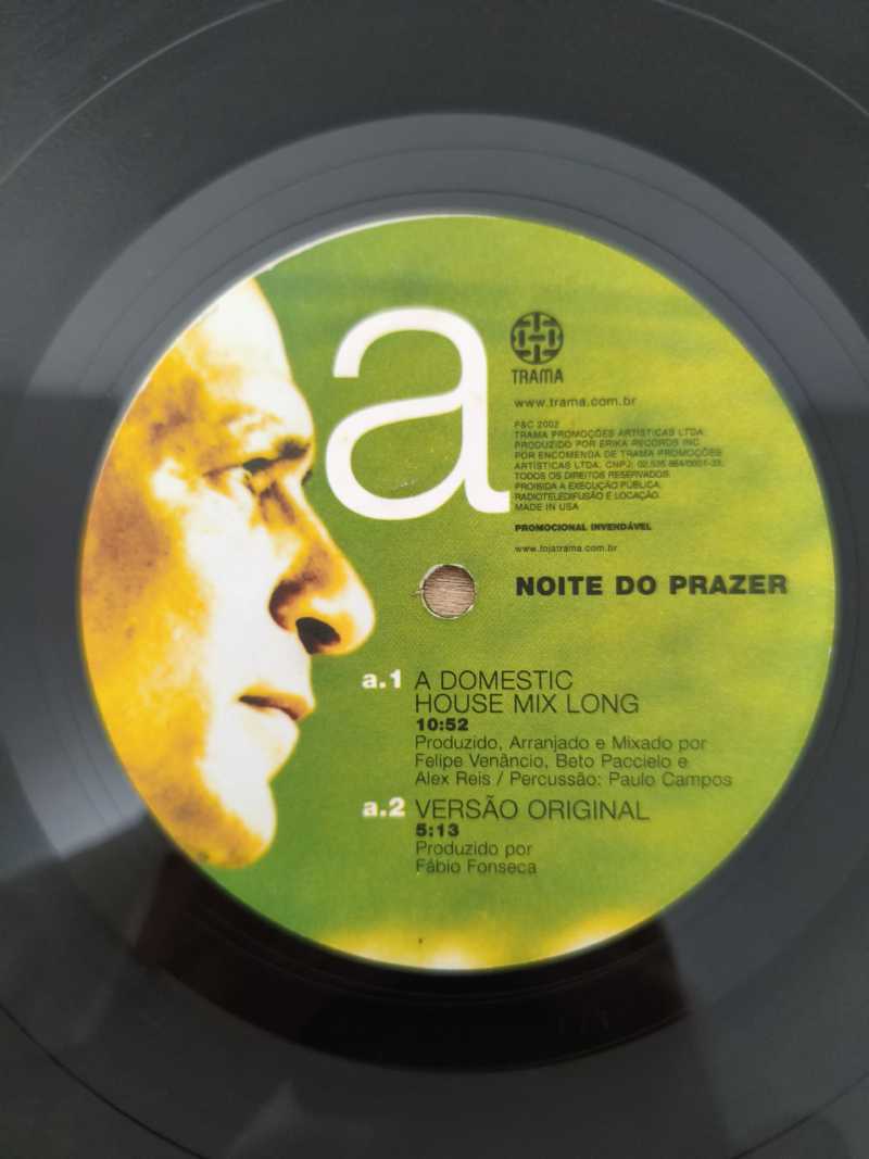 Lp Vinil Claudio Zoli Noite Do Prazer Importado