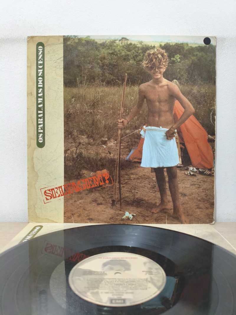 Lp Vinil Os Paralamas Do Sucesso Selvagem? Com Encarte