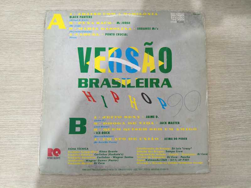 Lp Vinil Versão Brasileira