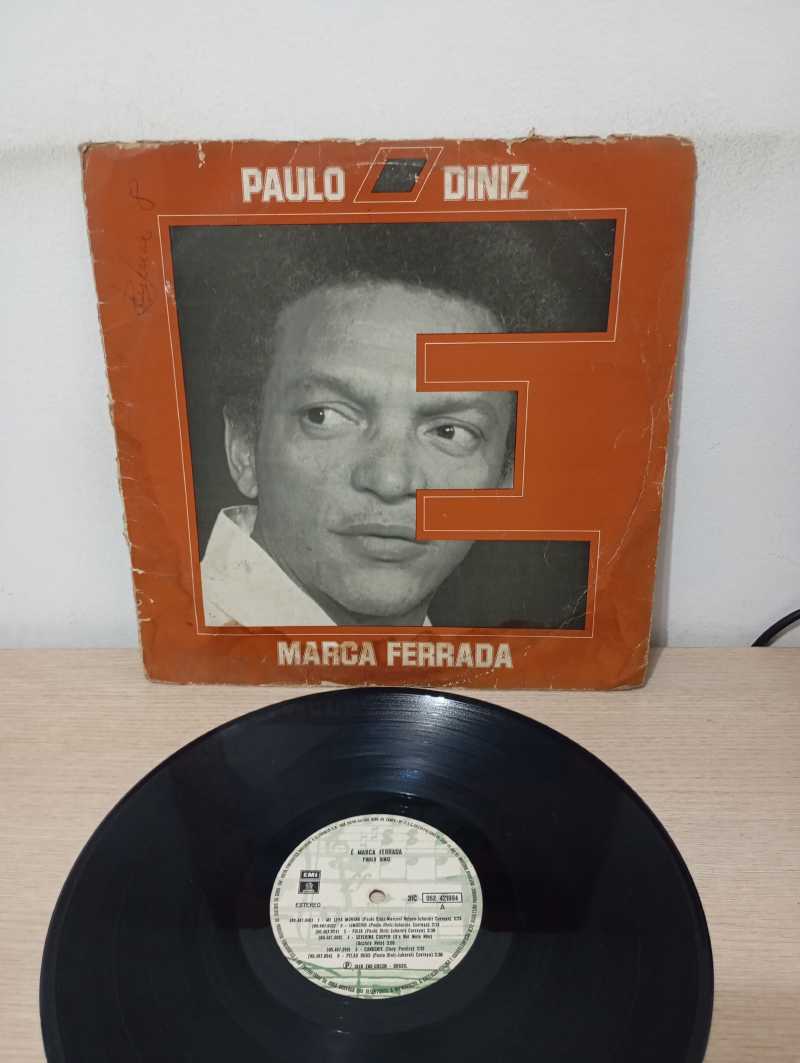 Lp Vinil Paulo Diniz É Marca Ferrada