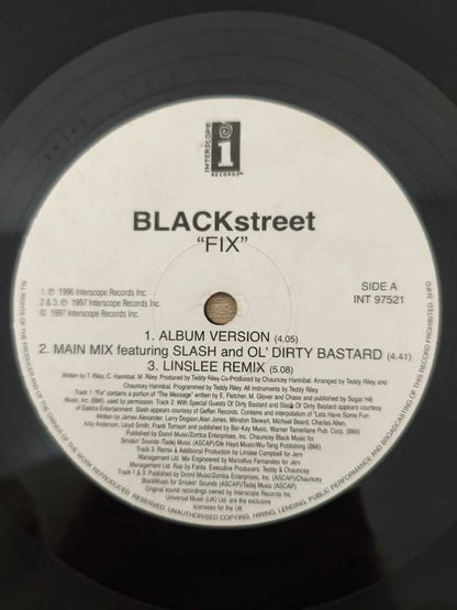 Lp Vinil Blackstreet Fix Importado