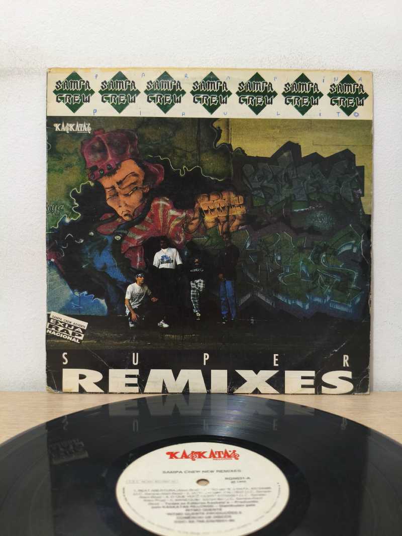 Lp Vinil Sampa Crew Super Remixes