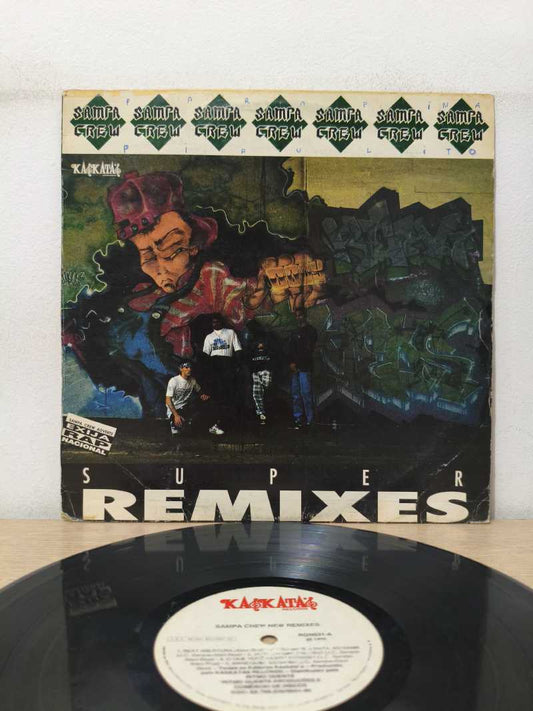 Lp Vinil Sampa Crew Super Remixes