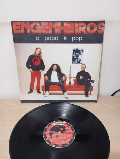 Lp Vinil Engenheiros Do Hawaii O Papa É Pop