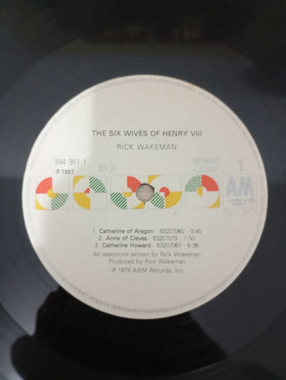 Lp Vinil Rick Wakeman The Six Wives Of Henry VIII