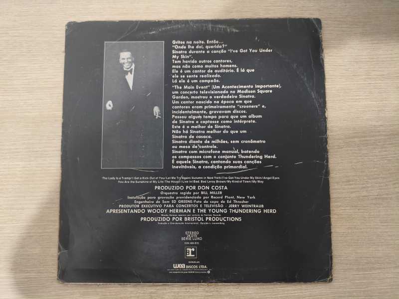 Lp Vinil Frank Sinatra The Main Event Live