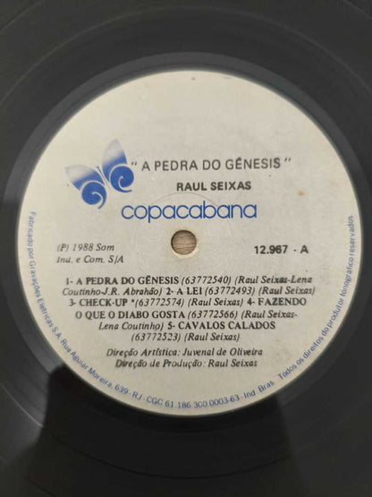 Lp Vinil Raul Seixas A Pedra Do Gênesis