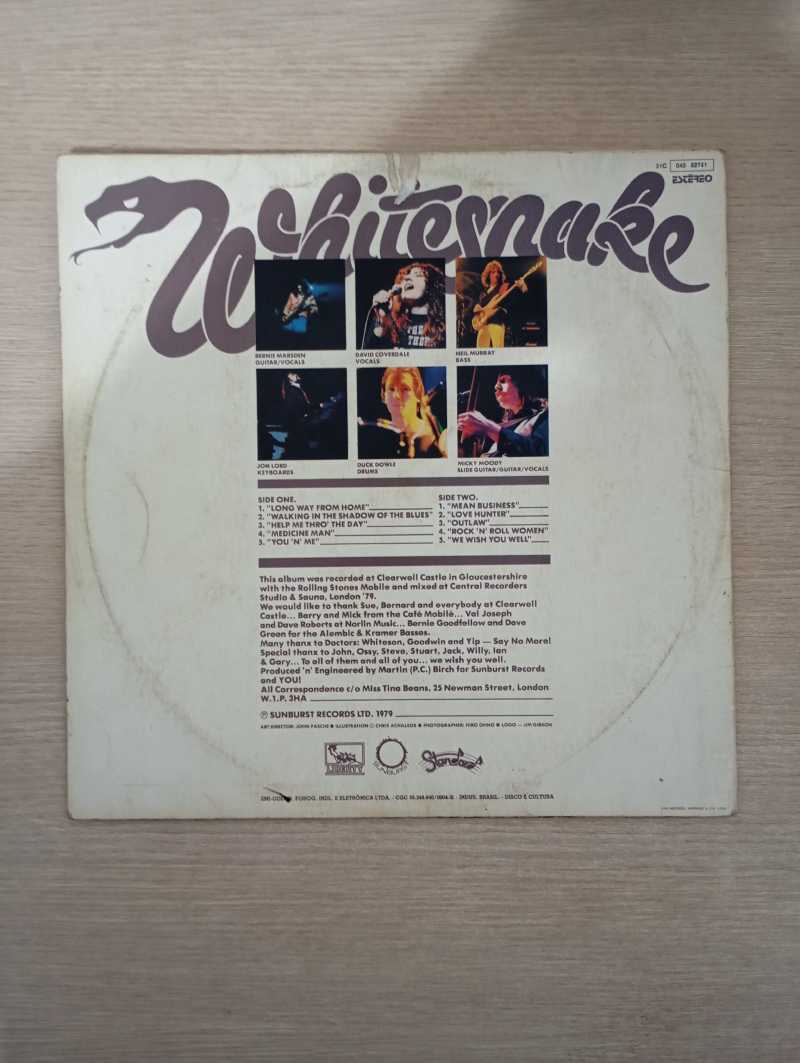 Lp Vinil Whitesnake Lovehunter