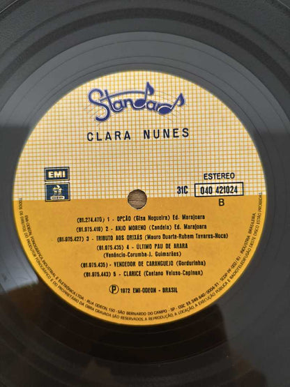 Lp Vinil Clara Nunes Clara Clarice Clara