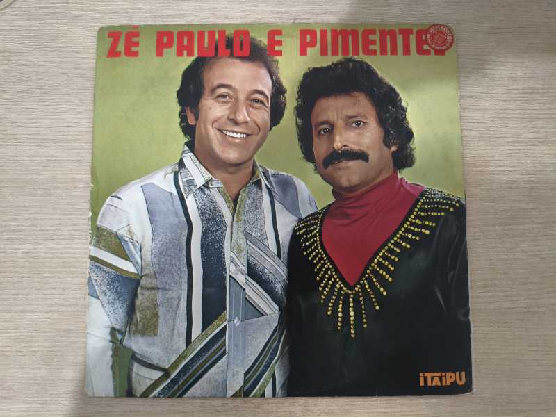 Lp Vinil Zé Paulo & Pimentel 1983